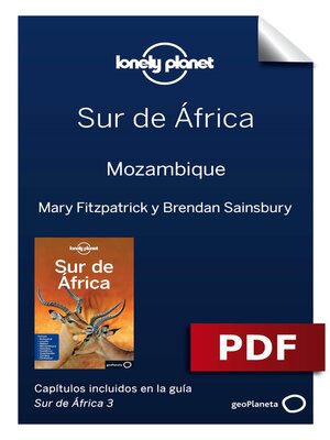 cover image of Sur de África 3. Mozambique